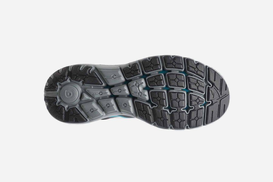 Brooks Running Shoes - Pureflow 7 Road Womens - Dark Grey/Blue - MWP-914653